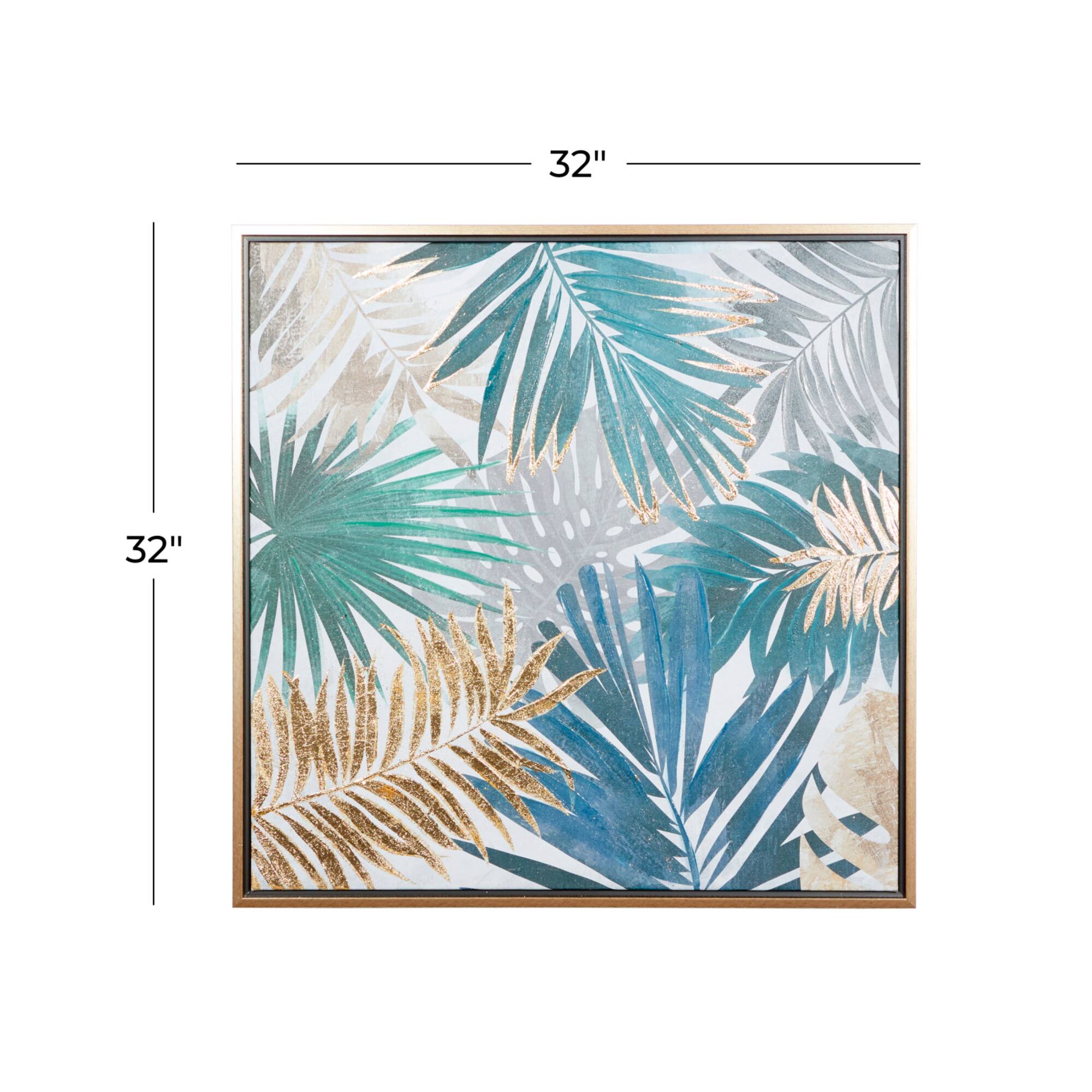 Blue Canvas Coastal Style Wall Art